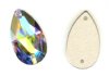 1 28x17mm Swarovski Crystal AB Foil Back (3230)